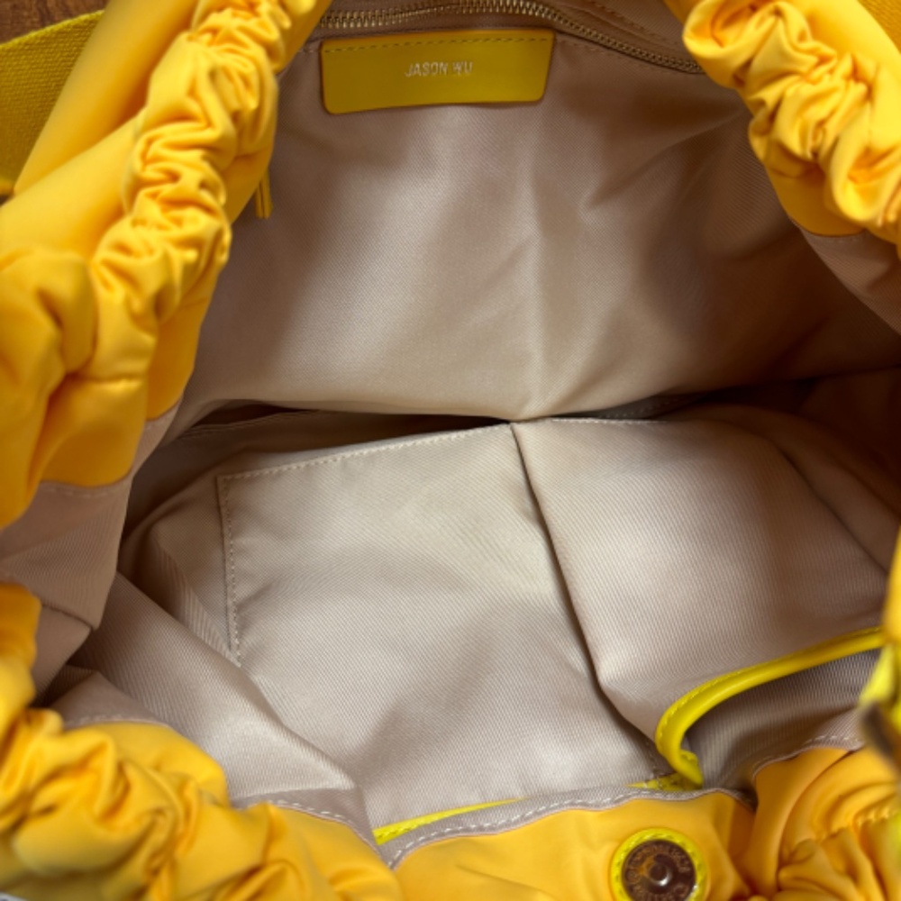 JASON WU Evelyn Nylon Extra-Large Hobo Bag - Sunflower - Picture 4 of 5